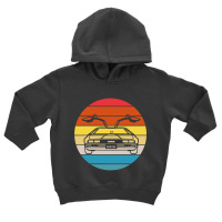 Limited Edition The Delorean Sunset Toddler Hoodie | Artistshot