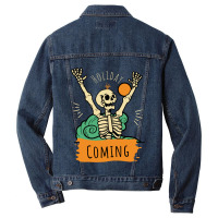 Halloween  Christmas Gift Baskets For Kids Men Denim Jacket | Artistshot