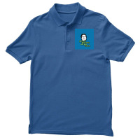 Pitch Meeting   Get All The Way Off My Back   Blue Yellow Men's Polo Shirt | Artistshot