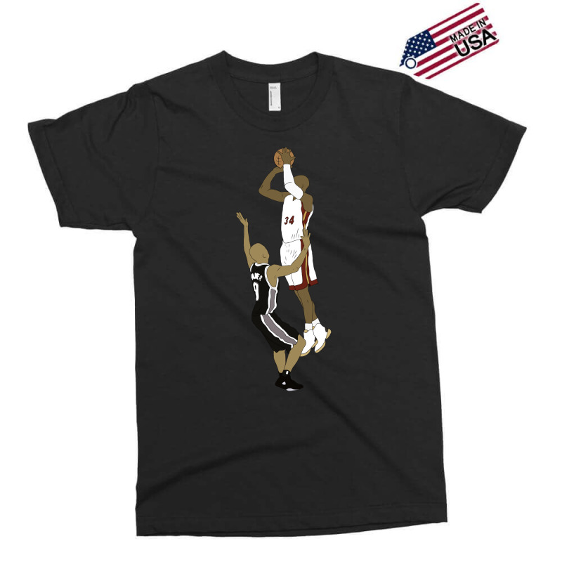 Ray Allen Clutch Shot Exclusive T-shirt by alhajiyavanic | Artistshot