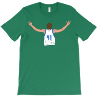 Dirk Nowitzki Celebration T-shirt | Artistshot