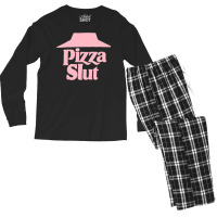 Pizza Slut Men's Long Sleeve Pajama Set | Artistshot