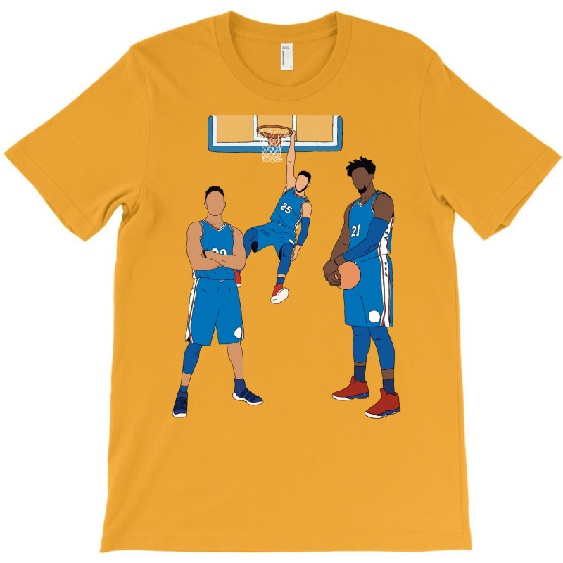 The Sixers' Big 3 T-Shirt by giatastemimaf | Artistshot