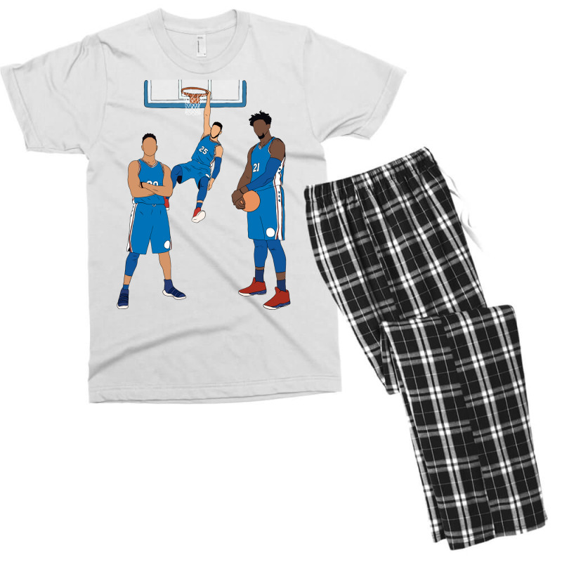 The Sixers' Big 3 Men's T-shirt Pajama Set by giatastemimaf | Artistshot