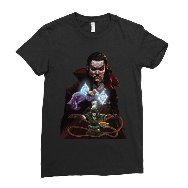 Vampire Survivors Official Game Art Ladies Fitted T-Shirt by SaraBachmann | Artistshot