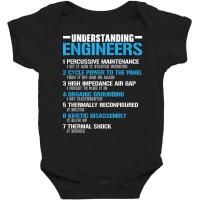 Mens Understanding Engineers Engineering T Shirt Baby Bodysuit | Artistshot