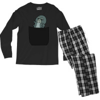 Pocket Grubfather Men's Long Sleeve Pajama Set | Artistshot