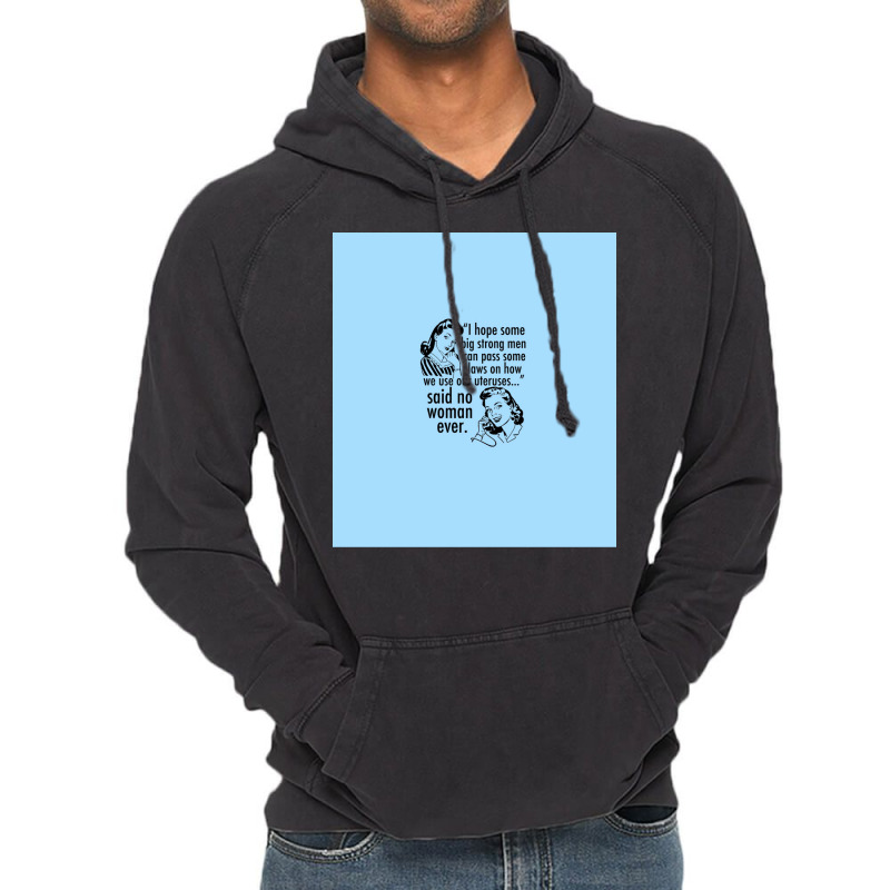 Pro Choice Vintage Humor Cartoon Vintage Hoodie | Artistshot