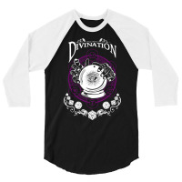 Divination   Rpg Magic School Series  White 3/4 Sleeve Shirt | Artistshot