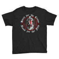 Renaissance Festival Crusader, Ren Faire Knights Templar T Shirt Youth Tee | Artistshot