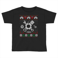 Ugly Car Parts Sweater Car Ugly Sweater Funny Ugly Christmas Long Slee Toddler T-shirt | Artistshot