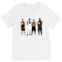 The Warriors' Awkward Picture V-neck Tee | Artistshot