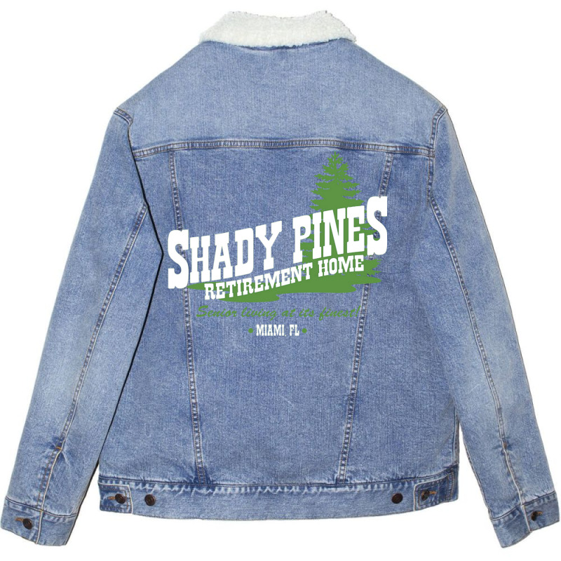 Shady Pines Unisex Sherpa-lined Denim Jacket | Artistshot