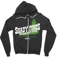 Shady Pines Zipper Hoodie | Artistshot