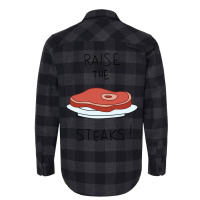 Raise The Steaks!   Regular Show Flannel Shirt | Artistshot