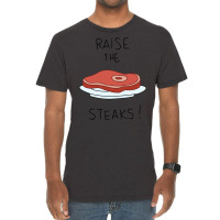 Raise The Steaks!   Regular Show Vintage T-shirt | Artistshot