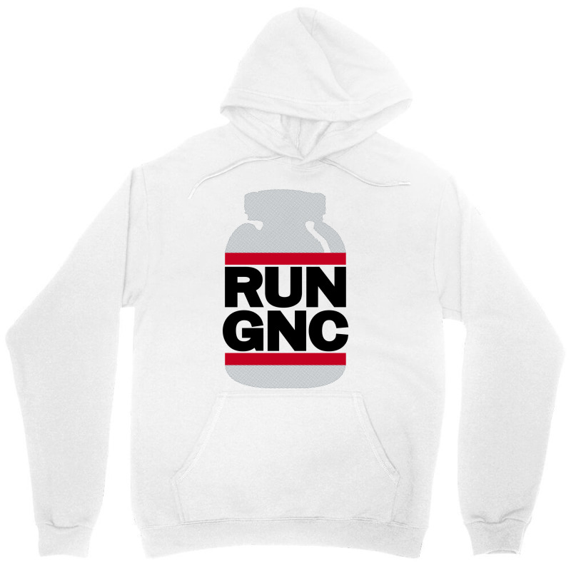 Run Gnc On White Unisex Hoodie by beyanglubow | Artistshot