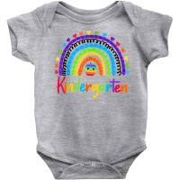 Rainbow 100 Days Of Kindergarten Poppin 100th Day Pop It T Shirt Baby Bodysuit | Artistshot