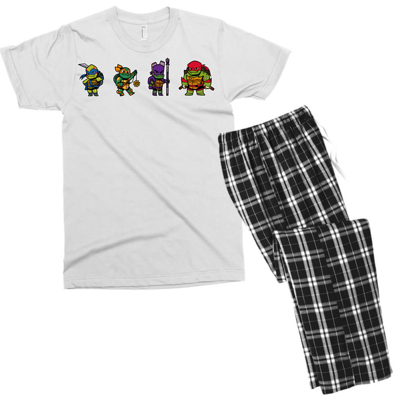 Rottmnt Mini Turtles Men's T-shirt Pajama Set | Artistshot