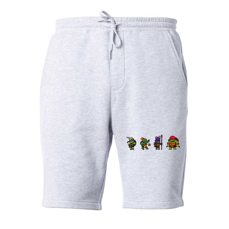 Rottmnt Mini Turtles Fleece Short | Artistshot