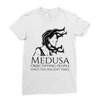 Medusa   Ancient Greek & Roman Mythology   Gorgon Myth T Shirt Ladies Fitted T-shirt | Artistshot