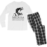 Medusa   Ancient Greek & Roman Mythology   Gorgon Myth T Shirt Men's Long Sleeve Pajama Set | Artistshot