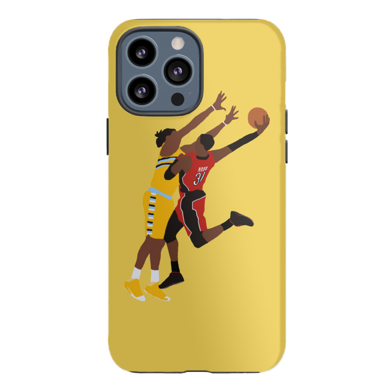 Terrence Ross Dunk On Kenneth Faried Iphone 13 Pro Max Case | Artistshot