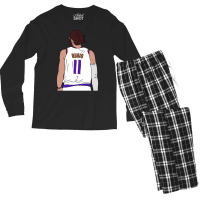 Ricky Rubio Back To Men's Long Sleeve Pajama Set | Artistshot