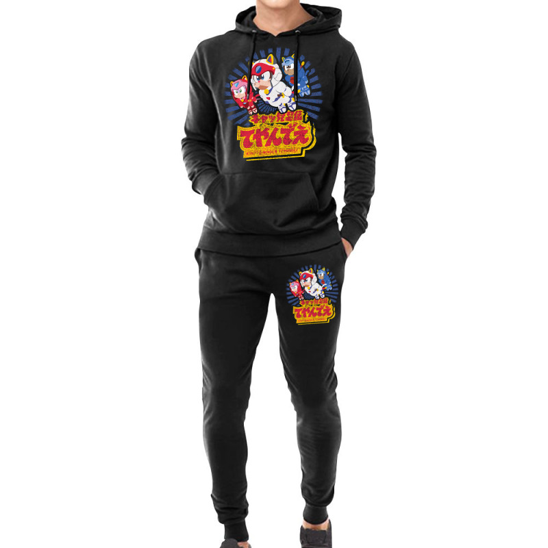 Samurai Pizza Cats Hoodie & Jogger Set | Artistshot