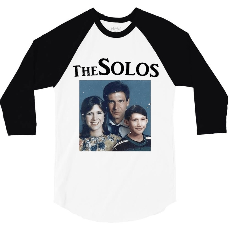 Solo Family Portrait 3/4 Sleeve Shirt | Artistshot