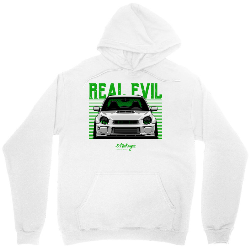 Real Evil. Impreza Unisex Hoodie by diumadenguba | Artistshot