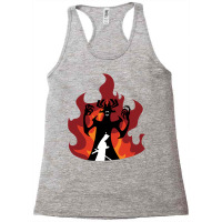 Samurai Jack™ Vs Aku Final Battle Racerback Tank | Artistshot