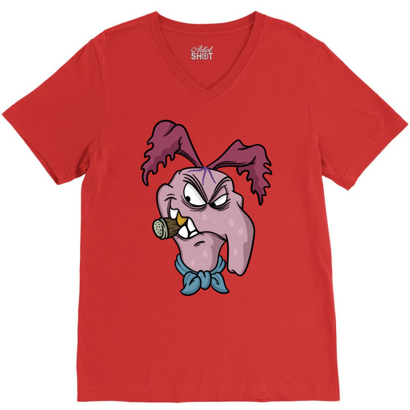 Cyril Sneer V-Neck Tee by njahyuaiit | Artistshot