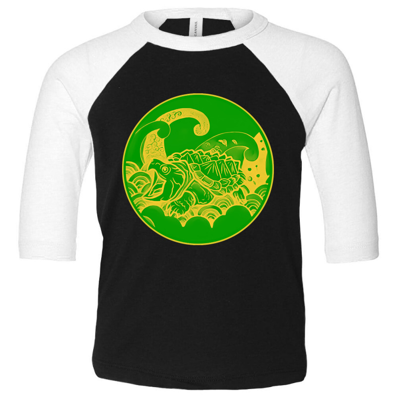 Artistshort Trending Alligator Snapping Turtle - Reptile - Nature - Tu Toddler 3/4 Sleeve Tee | Artistshot