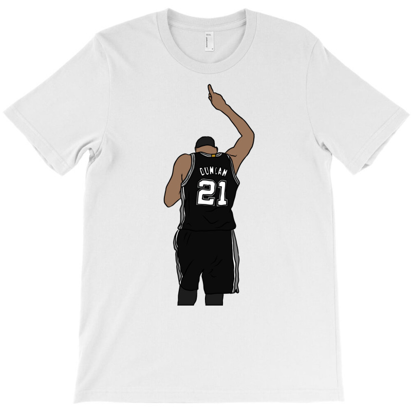 Tim Duncan Pointing Up T-Shirt by giatastemimaf | Artistshot