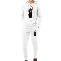 Tim Duncan Pointing Up Hoodie & Jogger Set | Artistshot