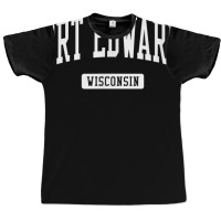 Port Edwards Wisconsin Wi Vintage Athletic Sports Design T Shirt Graphic T-shirt | Artistshot