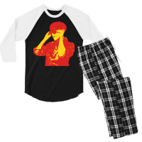 Retro Vibe 3 Men's 3/4 Sleeve Pajama Set | Artistshot