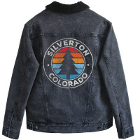 Trending Silverton Colorado Co Vintage Retro 70s Unisex Sherpa-lined Denim Jacket | Artistshot