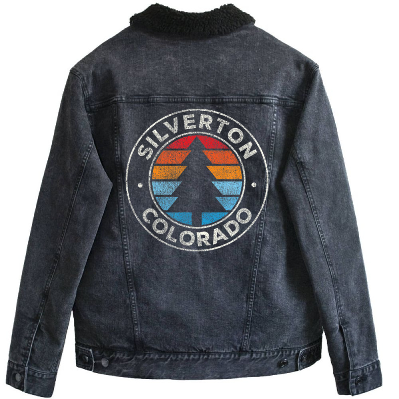 Trending Silverton Colorado Co Vintage Retro 70s Unisex Sherpa-lined Denim Jacket | Artistshot