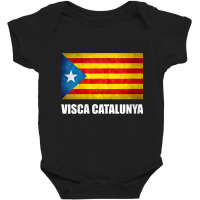 Womens Catalonia Catalunya Catalan Flag Independence V Neck T Shirt Baby Bodysuit | Artistshot