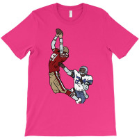 Dwight Clark The Catch T-shirt | Artistshot