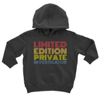 Private Investigator Funny Job Employer Personalized Joke T Shirt Toddler Hoodie | Artistshot