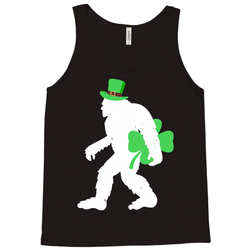 St Patricks Day Bigfoot Clover T  Shirt St Patricks Day Bigfoot Clover Tank Top | Artistshot