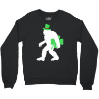 St Patricks Day Bigfoot Clover T  Shirt St Patricks Day Bigfoot Clover Crewneck Sweatshirt | Artistshot