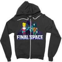 Final Space   Gary And Avocato Fan Art Zipper Hoodie | Artistshot