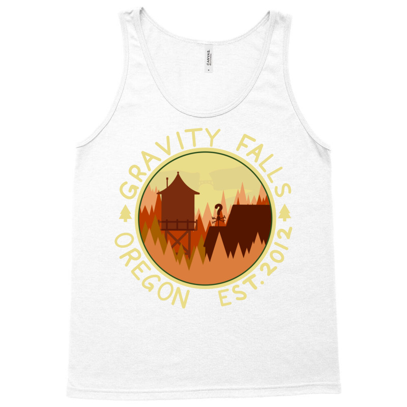 Take A Trip To Gravity Falls! Tank Top by gunadidropea | Artistshot