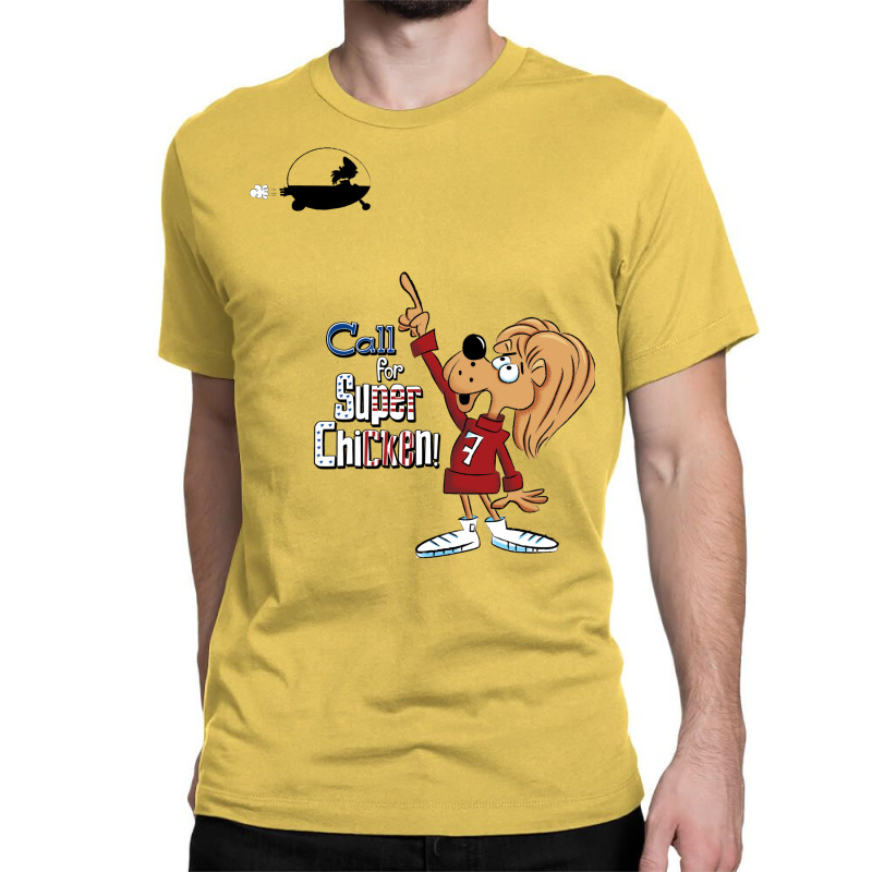 Super Chicken Fred Pointing Classic T-shirt | Artistshot