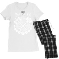 Rpg Class Series Barbarian   White Version Women's Pajamas Set | Artistshot