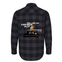 Hot Trend A Blend Of Psychology And Extreme Violence Flannel Shirt | Artistshot